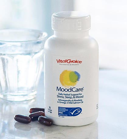 MSC MoodCare® Ashwagandha & Rhodiola Supplement
